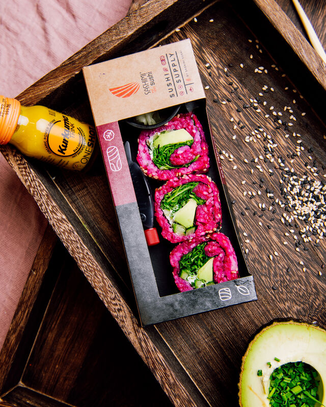 Beetroot Roll Sushi Supply